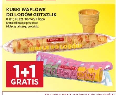 Kubki waflowe do lodów Gotszlik Filippo