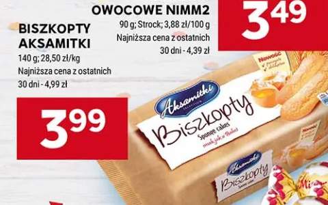 Biszkopty Aksamitki