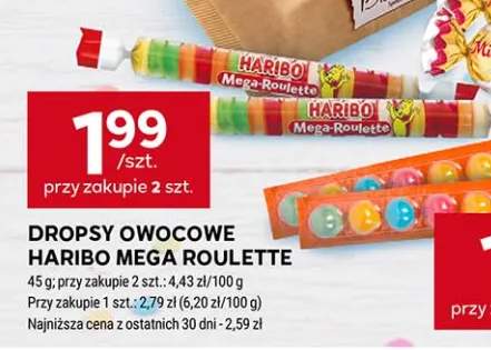 Dropsy owocowe Haribo Mega Roulette