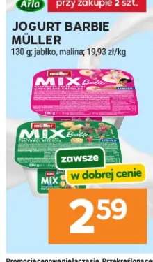 Jogurt Barbie malina Müller