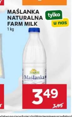Maślanka naturalna Farm Milk