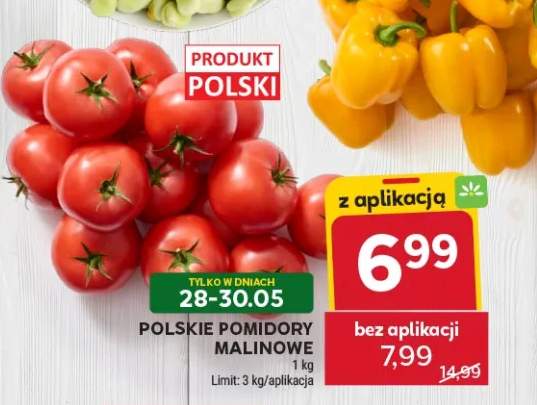Pomidory malinowe polskie