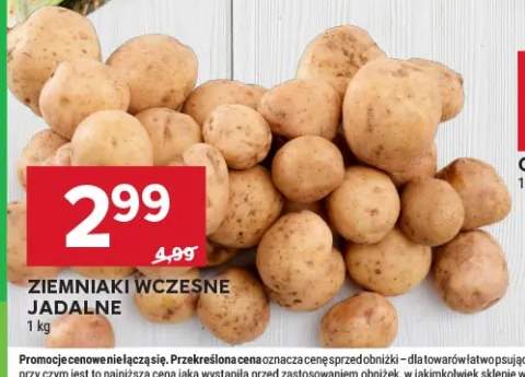 Ziemniaki wczesne jadalne