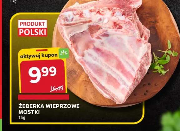 Żeberka wieprzowe mostki