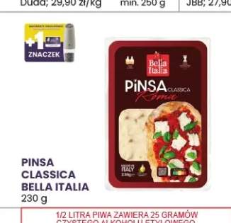 Pinsa Classica Bella Italia