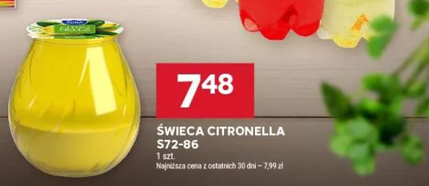 Świeca Citronella S72-86