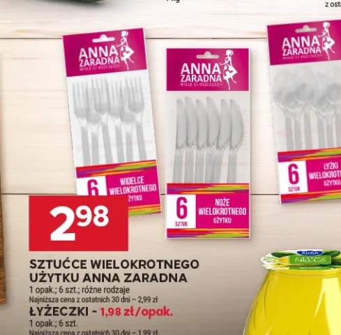 Sztućce wielokrotnego użytku Anna Zaradna