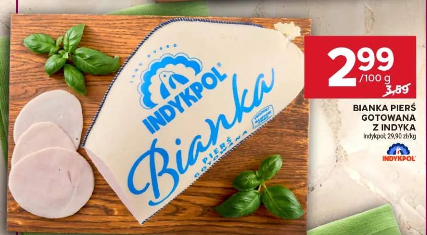 Bianka pierś gotowana z indyka Indykpol