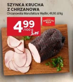 Szynka krucha z Chrzanowa Chrzanowska Manufaktura Wędlin