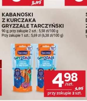 Kabanoski z kurczaka Gryzzale Tarczyński