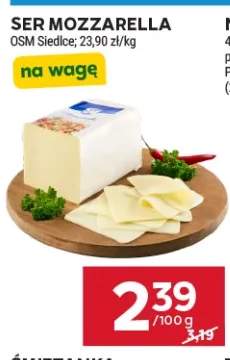 Ser Mozzarella OSM Siedlce