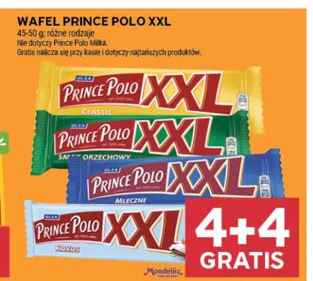 Wafel Prince Polo XXL Mleczne