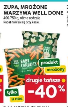 Zupa, mrożone warzywa Well Done