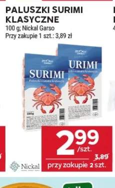 Paluszki surimi klasyczne Nickal Garso