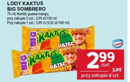 Lody Kaktus Big Sombrero