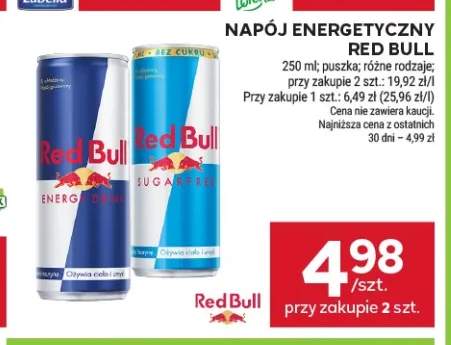 Napój energetyczny Red Bull
