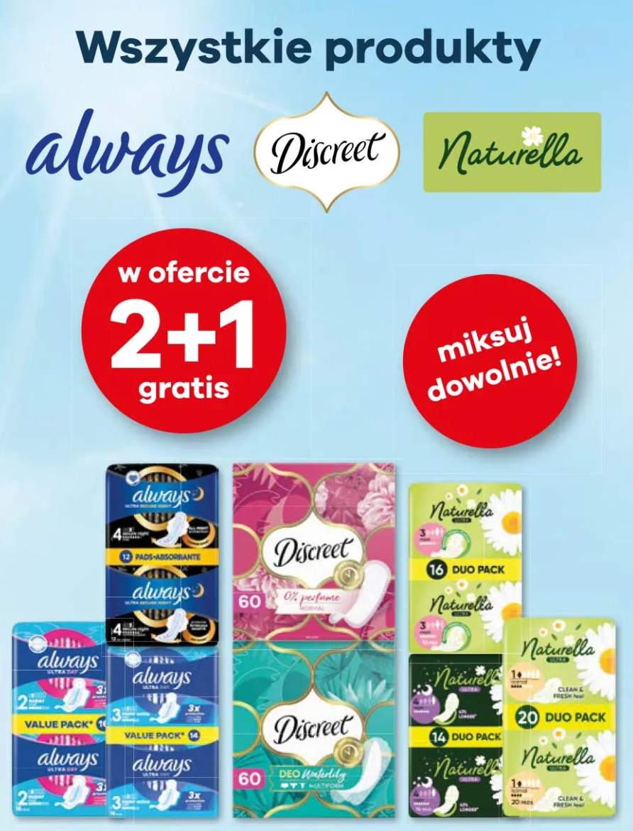 Wkładki higieniczne Discreet Normal