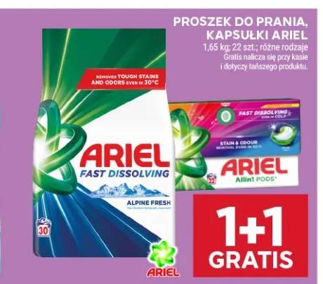 Kapsułki do prania Ariel