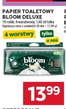 Papier toaletowy Bloom Deluxe 4-warstwowy