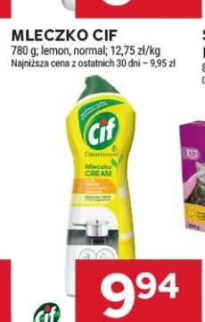 Mleczko Cif lemon