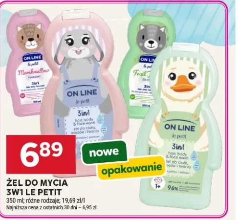 Żel do mycia 3w1 Le Petit On Line