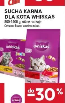 Sucha karma dla kota Whiskas