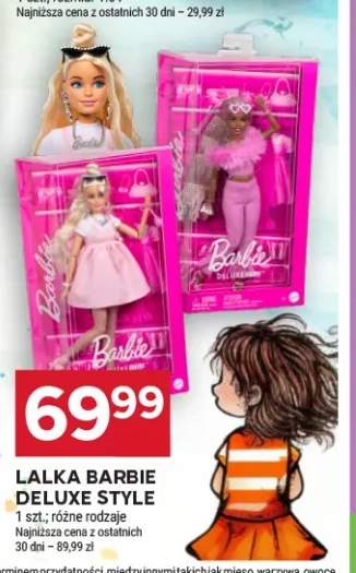 Lalka Barbie Deluxe Style