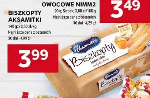 Biszkopty Aksamitki