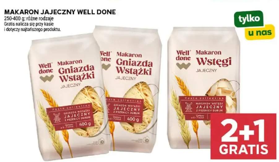 Makaron jajeczny Well Done