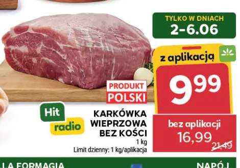 Karkówka wieprzowa bez kości