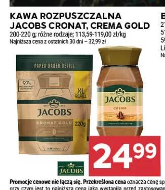 Kawa rozpuszczalna Jacobs Crema Gold