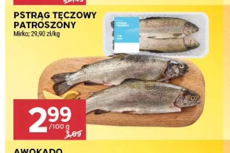 Pstrąg tęczowy patroszony Mirko