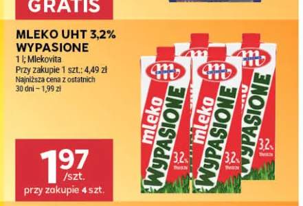 Mleko UHT 3,2% Wypasione Mlekovita