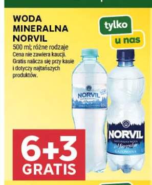 Woda mineralna NORVIL