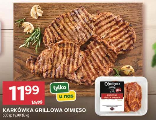 Karkówka grillowa O!Mięso