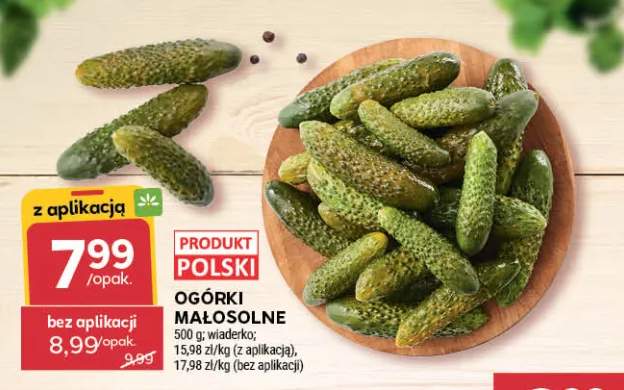 Ogórki małosolne polskie