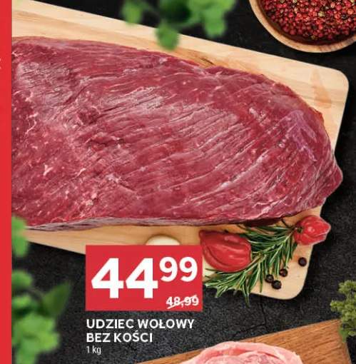Udziec wołowy bez kości