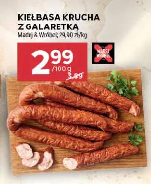 Kiełbasa krucha z galaretką Madej & Wróbel