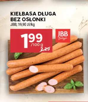 Kiełbasa długa bez osłonki JBB