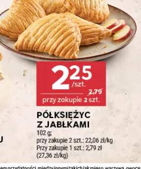Półksiężyc z jabłkami