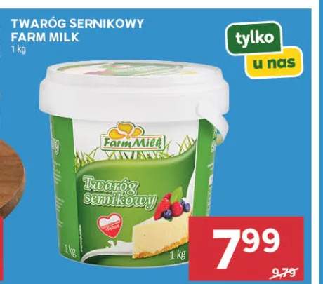 Twaróg sernikowy Farm Milk