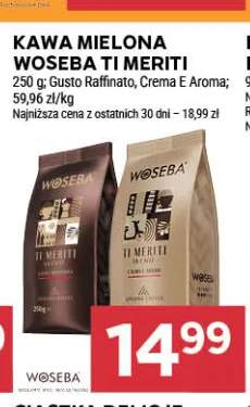 Kawa mielona WOSEBA Ti Meriti Gusto Raffinato