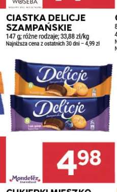 Ciastka Delicje Szampańskie