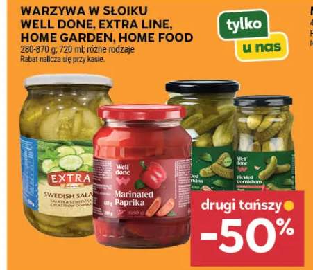 Warzywa w słoiku Well Done