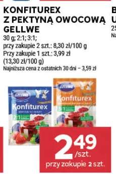 Konfiturex z pektyną owocową Gellwe