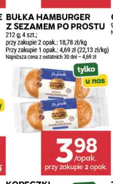 Bułka hamburger z sezamem Po Prostu