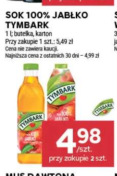 Sok 100% jabłko Tymbark