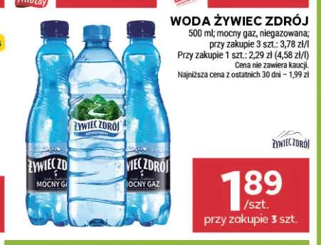 Woda Żywiec Zdrój niegazowana