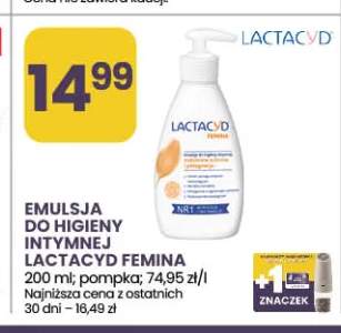 Emulsja do higieny intymnej Lactacyd Femina