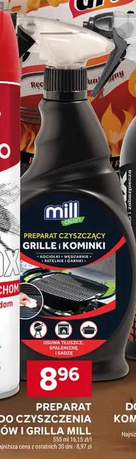 Preparat do czyszczenia kominków i grilla Mill